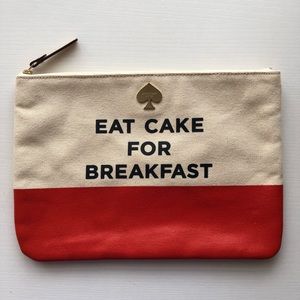 Kate Spade Clutch Eat Cake for Breakfast